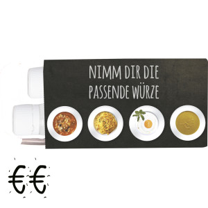 verschiedene Gewürzmischungen (€€), 10-16g, 2er Set Sweet Dose Slim in Faltschachtel