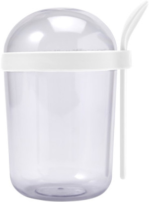 Joghurt und Müsli Becher 'On the way' aus Kunststoff