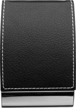 Visitenkartenhalter 'Black and White' aus PU