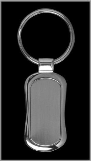 Schlüsselanhänger 'Basic' aus Metall