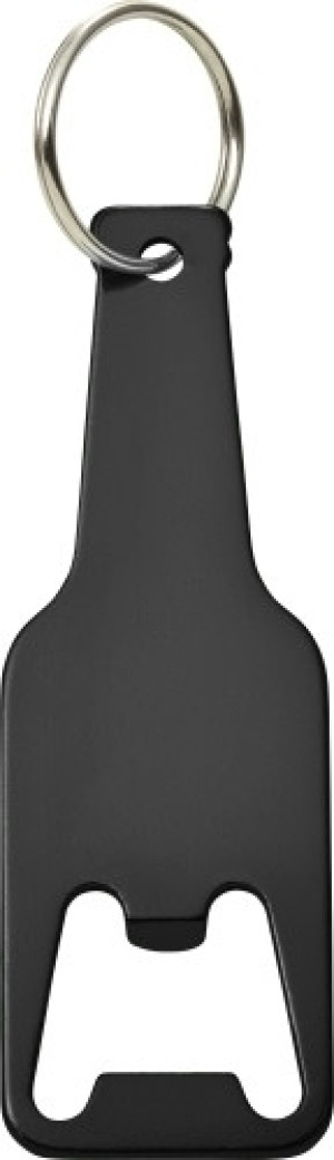 Kapselheber 'Bottle' aus Aluminium mit Schlüsselring