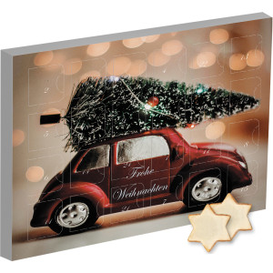 Zimtsterne, ca. 220g, Adventskalender Maxi