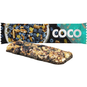 Müsliriegel Premium Blaubeere, ca. 30g, Flowpack