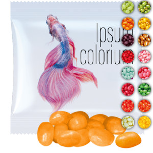 Jelly Beans sortenrein, ca. 10g, Mini-Tüte
