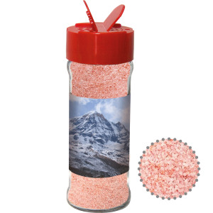 Rosa Kristallsalz, ca. 80g, Glas mit Streuaufsatz