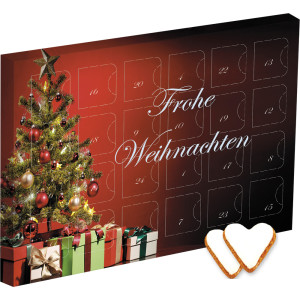 Zimt-Apfelherz, ca. 220g, Adventskalender Maxi