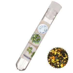 Bunter Pfeffer, geschrotet, ca. 5g, Reagenzglas