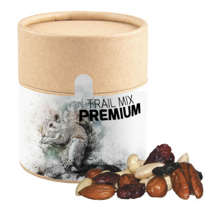 Premium Studentenfutter, ca. 80g, Kompostierbare Pappdose Midi