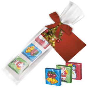 Schoko Eiskonfekt, ca. 33g, Express Präsent-Beutel mit Werbekarte