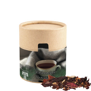Weihnachts Früchtetee, ca. 45g, Kompostierbare Pappdose Midi