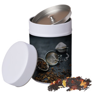 Bio Weihnachts Schwarztee, ca. 125g, Metalldose Maxi