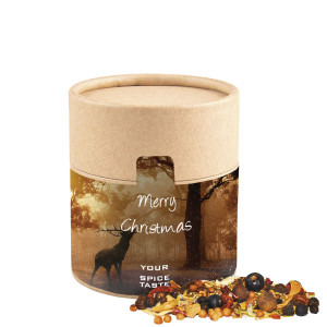 Weihnachts Gewürzmischung Wild, ca. 65g, Kompostierbare Pappdose Midi