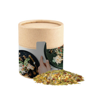 Weihnachts Gewürzmischung Fisch, ca. 65g, Kompostierbare Pappdose Midi