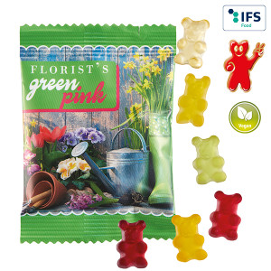 Vegane Premium-Bärchen im konventionellen Tütchen