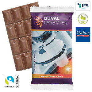 SUPER-MAXI-Schokoladentafel im Standard-Flowpack