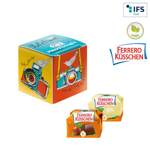 Mini Promo-Würfel mit Ferrero Küsschen