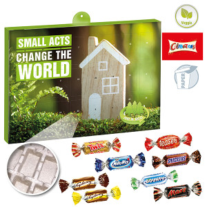 Premium Präsent-Adventskalender "Eco" mit Celebrations®