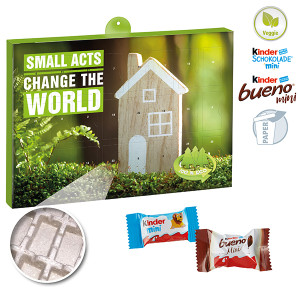 Premium Präsent-Adventskalender "Eco" mit kinder Minis Mix