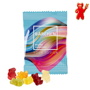 Fruchtgummi Bärchen, 10 g - kleine Menge