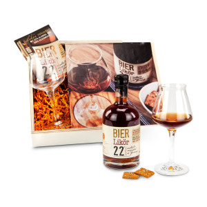 Geschenkset / Präsenteset: Bier-Likör