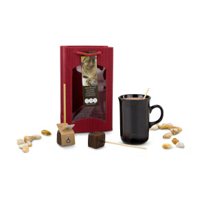 Geschenkset / Präsenteset: Schokostick in Tasse