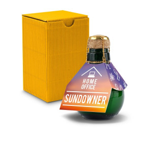Origineller Sekt Home Office Sundowner - im Geschenkkarton, 125 ml