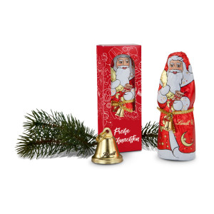 Geschenkset / Präsenteset: Lindt-Santa Frohe Weihnachten