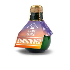 Kleinste Sektflasche der Welt Home-Office Sundowner, 125 ml