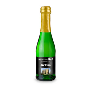 Sekt Cuvée Piccolo - Flasche grün, 0,2 l