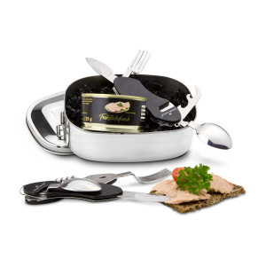 Geschenkset / Präsenteset: Herzhafte Outdoor-Box