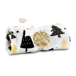 Kuscheldecke Merry Christmas - 120 x 150 cm, 190 g/m²