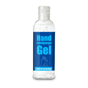 100 ml Alkoholisches Handreinigungsgel für die praktische Reinigung ohne Wasser