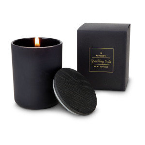ROMOSCENT® Aromakerze Sparkling Gold, unbedruckt