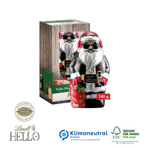 HELLO Xmas Santa, 140 g, Klimaneutral, FSC®
