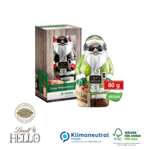 HELLO Xmas Santa, 80 g Vegan, Klimaneutral, FSC®