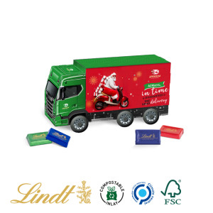 Adventskalender LKW Lindt