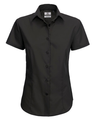 Women´s Poplin Shirt Smart Short Sleeve