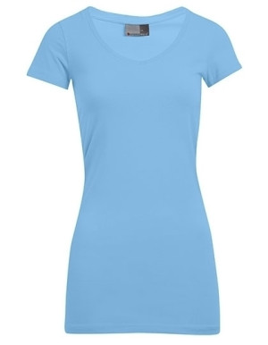 Women´s Slim Fit V-Neck-T Long