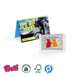 Trolli - Express Werbekarte Team Gummibärchen