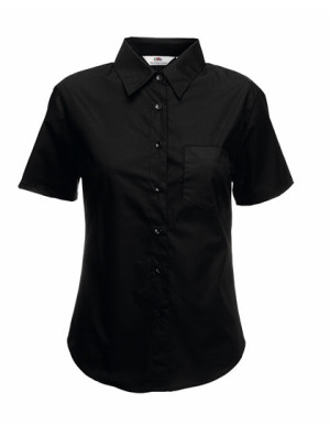 Ladies´ Short Sleeve Poplin Shirt
