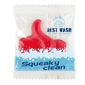 Trolli - Fruchtgummi 1er Daumen, kompostierbare Folie