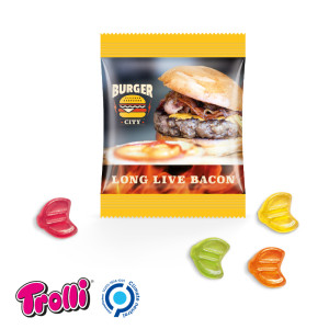 Trolli - Fruchtgummi Minitüte 10g, "Euro-Zeichen