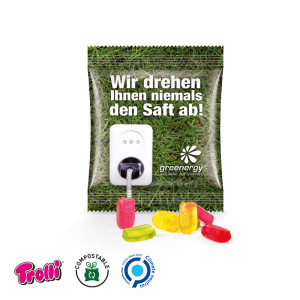 Trolli - Fruchtgummi Minitüte 10g, "Handy", kompostierbare Folie