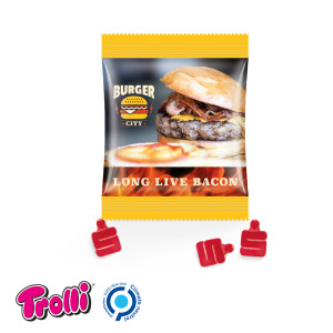 Trolli - Fruchtgummi Minitüte 10g, "Sparkassen "S