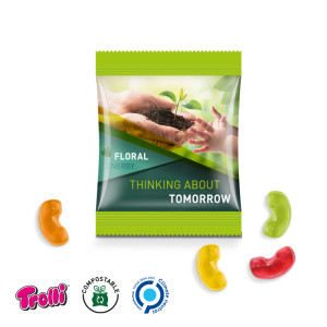 Trolli - Fruchtgummi Minitüte 15g, "Telefonhörer", kompostierbare Folie