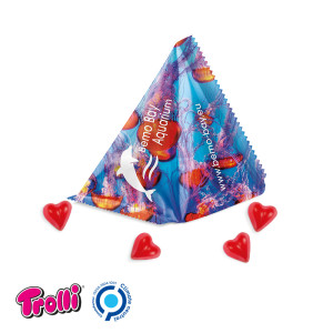 Trolli - Fruchtgummi Tetraeder, "Herz