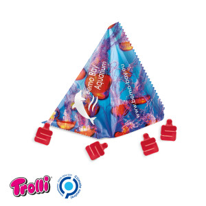 Trolli - Fruchtgummi Tetraeder, "Sparkassen "S