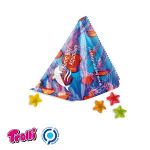 Trolli - Fruchtgummi Tetraeder, "Stern