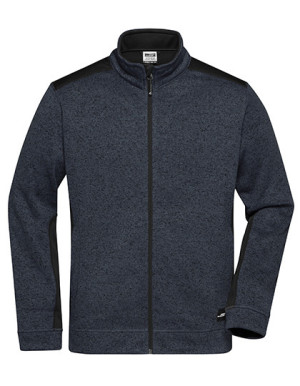 Men´s Knitted Workwear Fleece Jacket -STRONG-