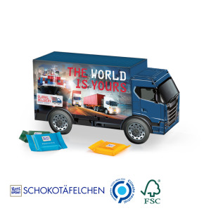 LKW Präsent Ritter SPORT Schokotäfelchen